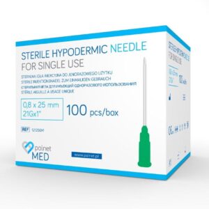 Ace j.u. POLnet-MED 0.8 x 25mm 100pcs